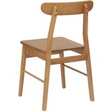  Stolac za blagovanje 2 pcs Prirodna Čvrsto drvo | shoptok.hr