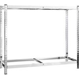  Stalci za gume s 2 razine 3 kom srebrni 110x40x110 cm čelični | shoptok.hr