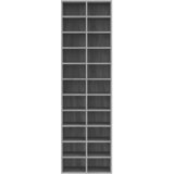 Ormarić za cipele sivi hrast 54x34x183 cm konstruirano drvo | Eponuda.com