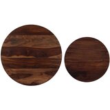 vidaXL komplet klubskih mizic 2 kosa iz trdnega palisandra 60x35 cm, (20625610) | Shoptok.si
