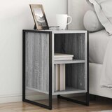 vidaXL Noćni ormarić 2 pcs Siva Sonoma 39.5 x 30 x 50 cm | shoptok.hr