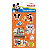 Luna Set samoljepljivih naljepnica Mickey Mouse 8x12cm 5 kom | shoptok.hr