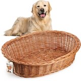KADAX Postelja za pse in mačke iz pletenine, naravna, velika, ekološka, 90 cm xl, (5000351830) Cene