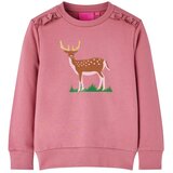  Dječja topla majica boja maline 140 | shoptok.hr