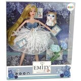  Lutka za igru Emily sa bež mačkom - 30 cm | Shoptok.si