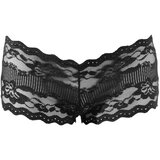 Cottelli Elegantne čipkaste francoske hlačke (črne) - L | Shoptok.si