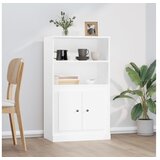  Visoka komoda bijela 60 x 35 5 x 103 5 cm od konstruiranog drva | shoptok.hr