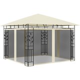  Sjenica s mrežom protiv komaraca 3 x 3 x 2,73 m krem 180 g/m² | shoptok.hr