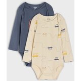 Sinsay Komplet od 2 pamučna bodija | shoptok.hr