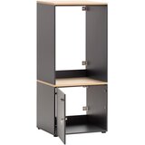 MID.YOU OMARICA ZA PRALNI STROJ antracit, barve hrasta | Shoptok.si