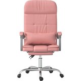  Masažni pisarniški stol roza umetno usnje, (21113810) | Shoptok.si