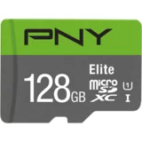 Pny Memorijska kartica MicroSDXC Elite, 128GB, klasa brzine V10, s adapterom