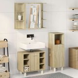 vidaXL 3-dijelni set kupaonskog namještaja boja hrasta sonome drveni | shoptok.hr