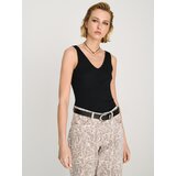 Sinsay Rebrasti top s V-izrezom | shoptok.hr