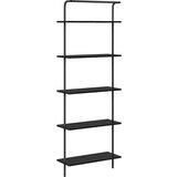 vidaXL Polica Crni hrast 60 x 24 x 168 cm Konstruirano drvo | shoptok.hr