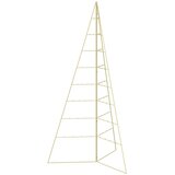  Metalna božićna jelka KUOPIO 180 cm Čelik Zlatno | shoptok.hr