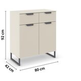 XORA KOMODA, barve šampanjca | Shoptok.si
