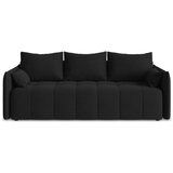 Makamii Crna sklopiva/s prostorom za odlaganje sofa 225 cm Moku – Cijene