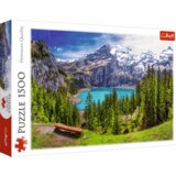 Trefl puzzle (slagalice) oeschinen alpsko jezero/ švajcarska - 1500 delova