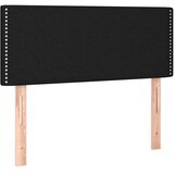  Krevet s oprugama i madracem crni 100 x 200 cm od tkanine | shoptok.hr