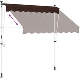  Ručno sklopiva tenda Smeđa 200 cm | shoptok.hr