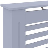  Pokrov za radijator sivi MDF 78 cm | shoptok.hr