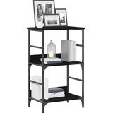  Polica Crni hrast 50 x 33 x 82 cm Konstruirano drvo | shoptok.hr