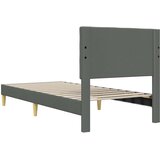  Krevetna konstrukcija Tamnosiva 100 x 200 cm Tkanina | Eponuda.com