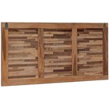  Uzglavlje za krevet Prirodna Čvrsto teak drvo | Shoptok.si