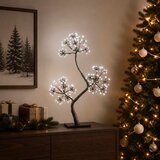  LED božićno drvce u obliku slova S 2 kom. Bijela | shoptok.hr