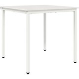  Stol za objedovanje Bijelo 80 x 80 x 75 cm Čvrsto borovo drvo | shoptok.hr