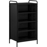  Ormar za cipele 51 x 36,5 x 93 cm Konstruirano drvo Crni hrast | shoptok.hr