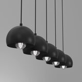  Luster na sajli SOOL 5xE27/15W/230V crna | Eponuda.com