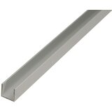 KANTOFLEX U-profil (1.000 x 16 x 13 mm, Debelina: 1,5 mm, Aluminij, Srebrna) | Shoptok.si