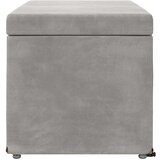  Stolica Svetlo siva 81 x 41 x 40 cm Samet in Umetno Leseno, (5000302507) | Shoptok.si