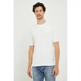 Sisley Pamučna majica boja: bijela, jednobojni model
