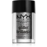 NYX Professional Makeup Glitter Goals bleščice za obraz in telo odtenek 10 Silver 2.5 g Cene