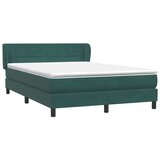 Box spring postelja z vzmetnico temno zelena 160x220 cm žamet, (22011361) | Shoptok.si