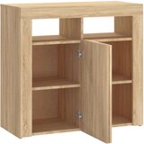  Komoda z LED lučkami sonoma hrast 80x35x75 cm, (20621176) | Shoptok.si