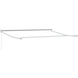 vidaXL Ročna retraktibilna tenda Rumena in Oranžna 300x250 cm | Shoptok.si