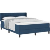  Postelja boxspring z vzmetnico z vzmetnico Modra 140 x 190 cm, (5000125775) | Shoptok.si