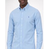 Polo Ralph Lauren Srajce z dolgimi rokavi CHEMISE CUSTOM FIT EN OXFORD LEGER Modra | Shoptok.si