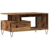  Klubska mizica starinski les 90x49x45 inženirski les, (22056407) | Shoptok.si