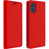 AVIZAR etui za samsung galaxy A51 iz pravega usnja, držalo za kartice in video držalo - rdeca, (20599650) | Shoptok.si