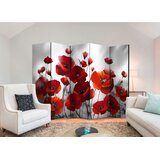 Artgeist PARAVAN 225/172/3 cm rdeča, svetlo siva | Shoptok.si