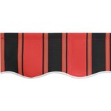 vidaXL Ručno uvlačiva tenda žuta i narančasta 400x350 cm | shoptok.hr