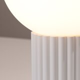 Sollux SL.1711 - Stona lampa HALO 1xG9/8W/230V, prečnik 12 cm, bela | Eponuda.com