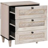  Noćni ormar Bijela 50 x 33 x 62 cm Konstruirano drvo | shoptok.hr