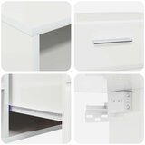 vidaXL TV ormar Beton siva 150 x 39 x 30 cm Konstruirano drvo | shoptok.hr