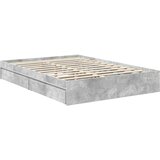  Krevet s od storage Sonoma hrast 135 x 190 cm Konstruirano drvo | shoptok.hr